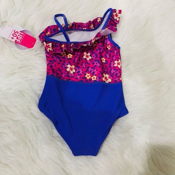 Disney's Encanto Girls One-Piece‎ Swimsuit UPF 50+ Sleeveless Purple Size 6X - Picture 5 of 6